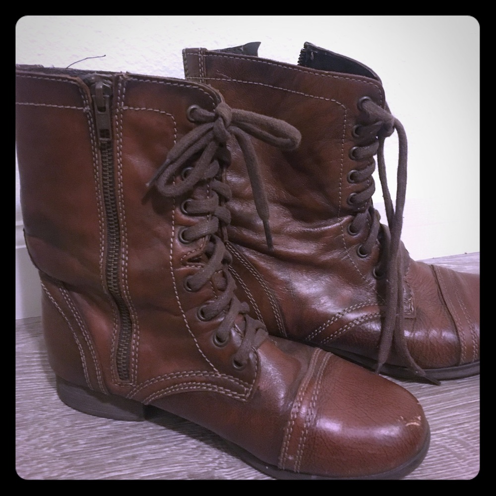 Steve Madden Combat Boots